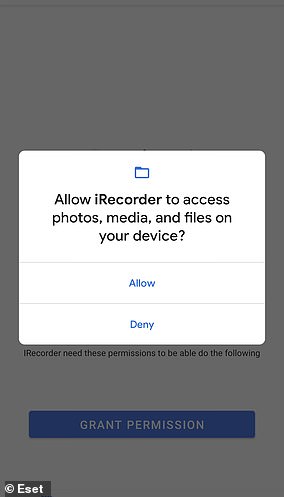 Vor der Verwendung werden Benutzer gebeten, iRecorder die Berechtigung zum Aufzeichnen von Audio und zum Zugriff auf Fotos, Medien und Dateien zu erteilen.