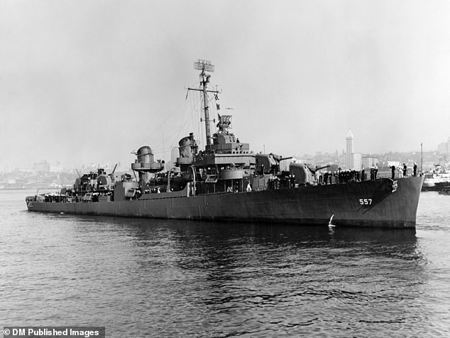 Im Bild: USS Johnston, eines der tiefsten Schiffswracks der Welt