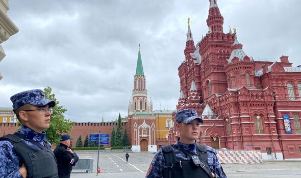 Erhöhte Sicherheitspräsenz in Moskau