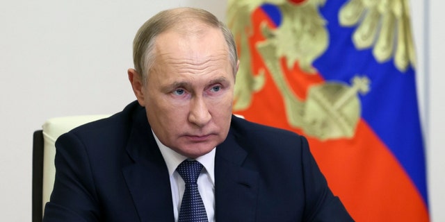 Der russische Präsident Wladimir Putin spricht