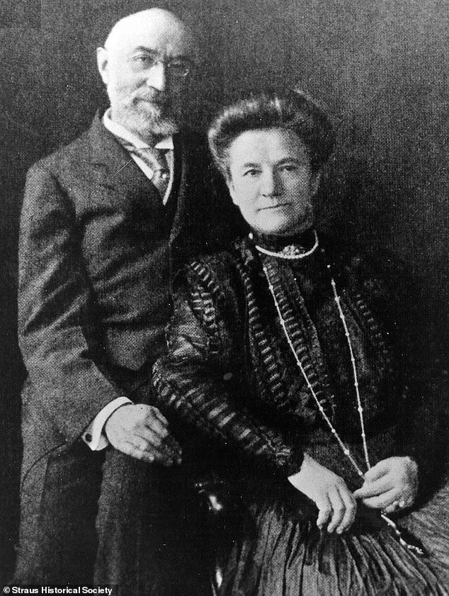 Tragödie im wahren Leben: Isidor Straus und seine Frau Ida kamen auf der Titanic ums Leben.  Isidor war gemeinsam mit seinem Bruder Nathan Eigentümer von Macy's