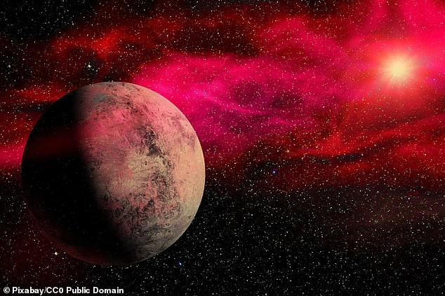Wissenschaftler schätzen, dass ein Drittel der Planeten, die Rote Zwerge in unserer Galaxie umkreisen, „Leben beherbergen könnten“.  Abgebildet ist ein Planet, der einen Roten Zwerg umkreist – den häufigsten Sterntyp in unserer Milchstraße