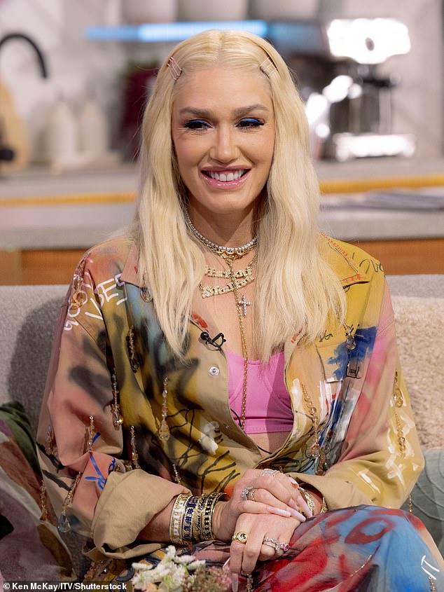 Schockiert: Gwen Stefani verblüffte die Zuschauer mit ihrem alterswidrigen Aussehen, als sie am Dienstag in der Sendung „Lorraine“ auftrat