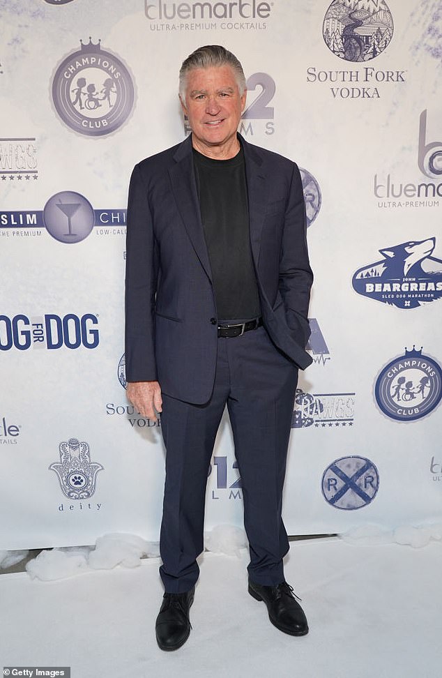 John Travolta, Sharon Stone and Kim Cattrall were among stars to pay tribute to Treat Williams (pictured), 71, as 'smart' and 'compassionate' with a 'heart of gold'
