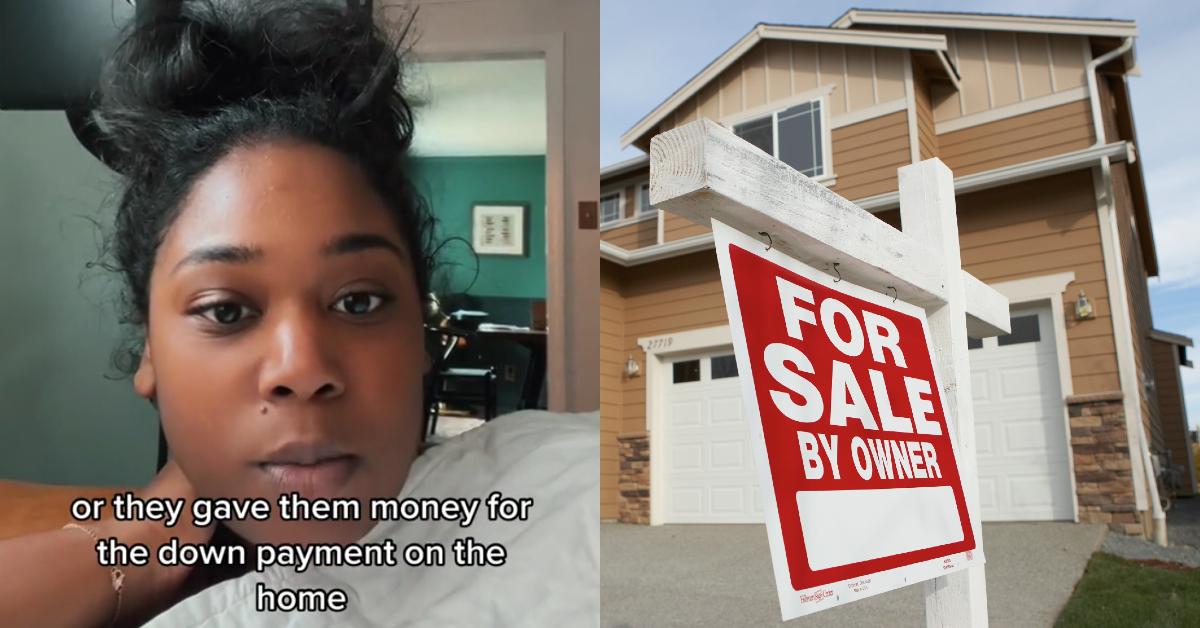 Die Leute sagen gerne, dass sie ein Haus gekauft haben, als ihre Eltern es für sie gekauft haben