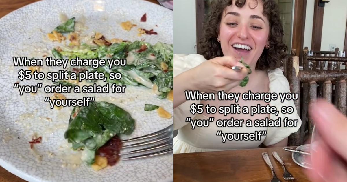 Restaurant verlangt 5 US-Dollar für das „Teilen“ eines Tellers, was eine Debatte auslöst