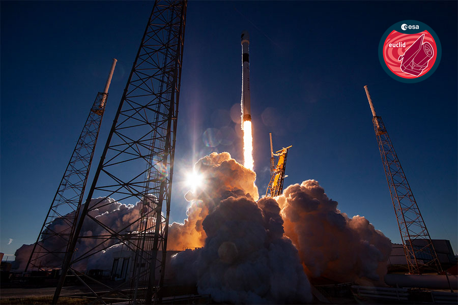 SpaceX Falcon 9 hebt vom SLC 40 auf der Cape Canaveral Space Force Station ab