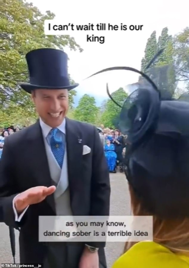 Letzten Monat wurde Prinz William beim Krönungskonzert auf einer Gartenparty im Buckingham Palace zu seinen Tanzbewegungen befragt