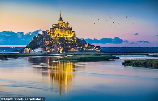 Mont-Saint-Michel (image two) in France could easily be mistaken for Saint Michael's Mount in Cornwall (image one)