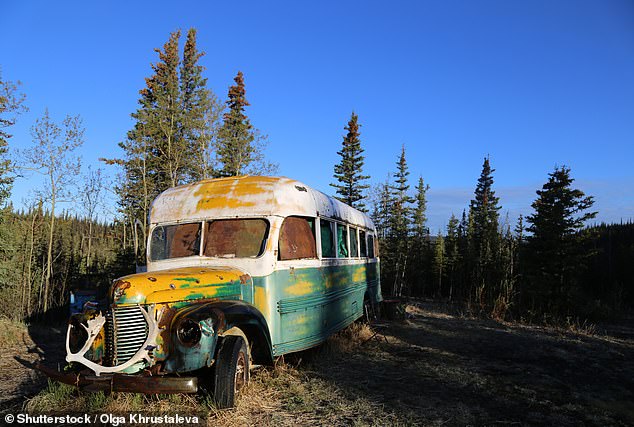 The bus and Chris McCandless' doomed trip hiking the Alaska wilderness were first made famous in Jon Krakauer's 1996 book which Sean Penn made into a movie in 2007