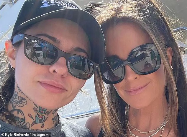 The shocking split comes amid a TMZ report that Kyle has been 'dating country singer' Wade in the wake of their separation, and that they 'allegedly have matching heart tattoos'