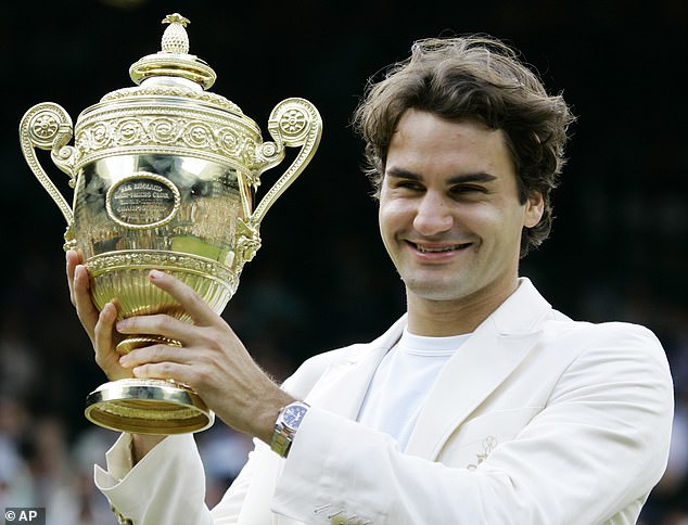 Federer (im Bild 2006) ist achtmaliger Wimbledonsieger und einer der ganz Großen aller Zeiten
