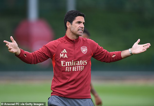Arsenal-Chef Arteta hat junge Spieler ins Visier genommen, die mit der Mannschaft wachsen und sich weiterentwickeln können