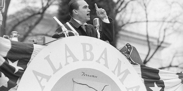 Ehemaliger demokratischer Gouverneur von Alabama, George Wallace
