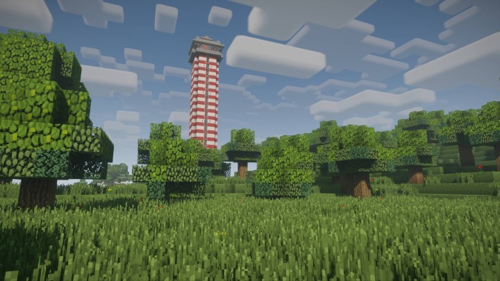 Minecraft-Leuchtturm.
