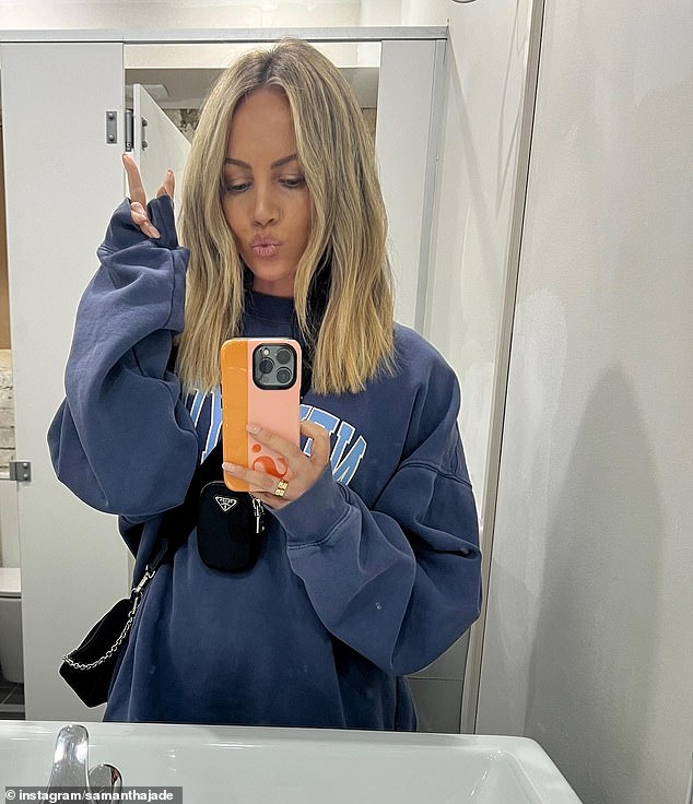 Auf Instagram präsentierte der 36-jährige Star von „X-Factor Australia“ am Freitag ihre neue Kurzhaarfrisur (im Bild)