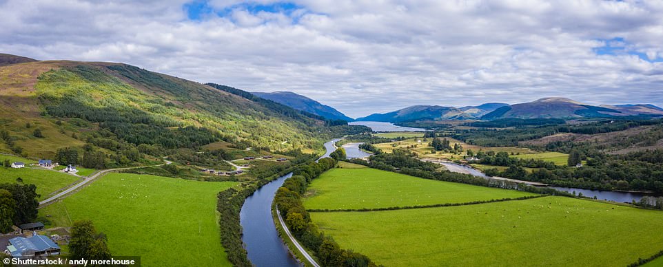 As you cruise along the Caledonian Canal, stop and admire Neptune's Staircase, Britain's longest 'staircase lock' (images one and two). Image three shows the canal weaving through the landscape near Fort William