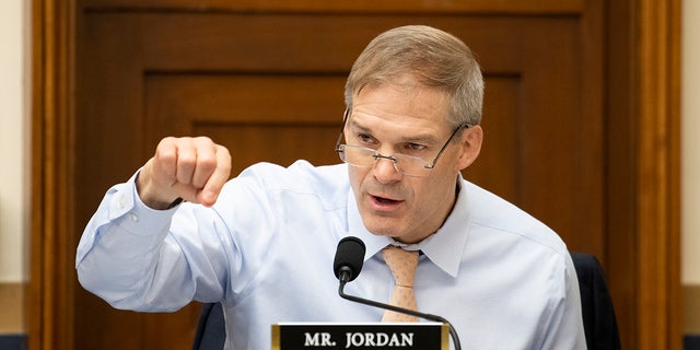 Jim Jordan spricht vor dem Unterausschuss des Repräsentantenhauses