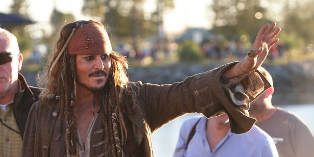 Johnny Depp als Jack Sparrow