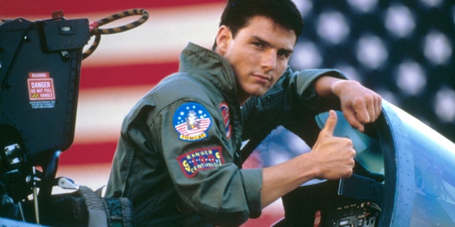 Tom Cruise am Set von "Top Gun: Maverick"