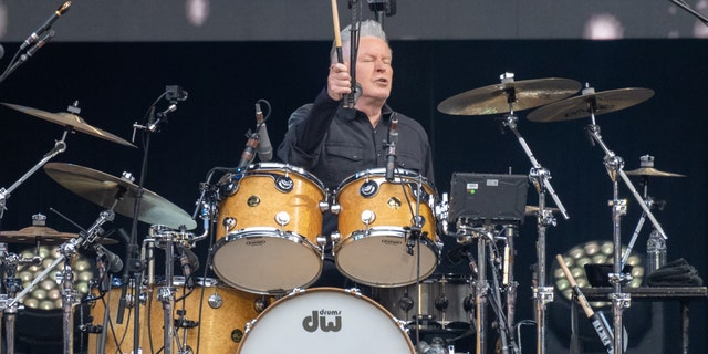 Don Henley on the drums