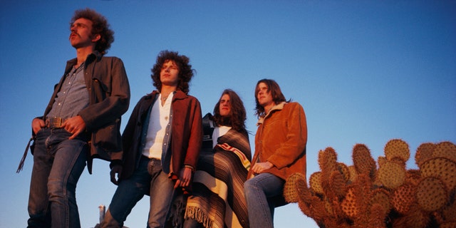 The Eagles Bernie Leadon, Don Henley, Glenn Frey, and Randy Meisner