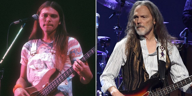 Timothy B. Schmit then and now split