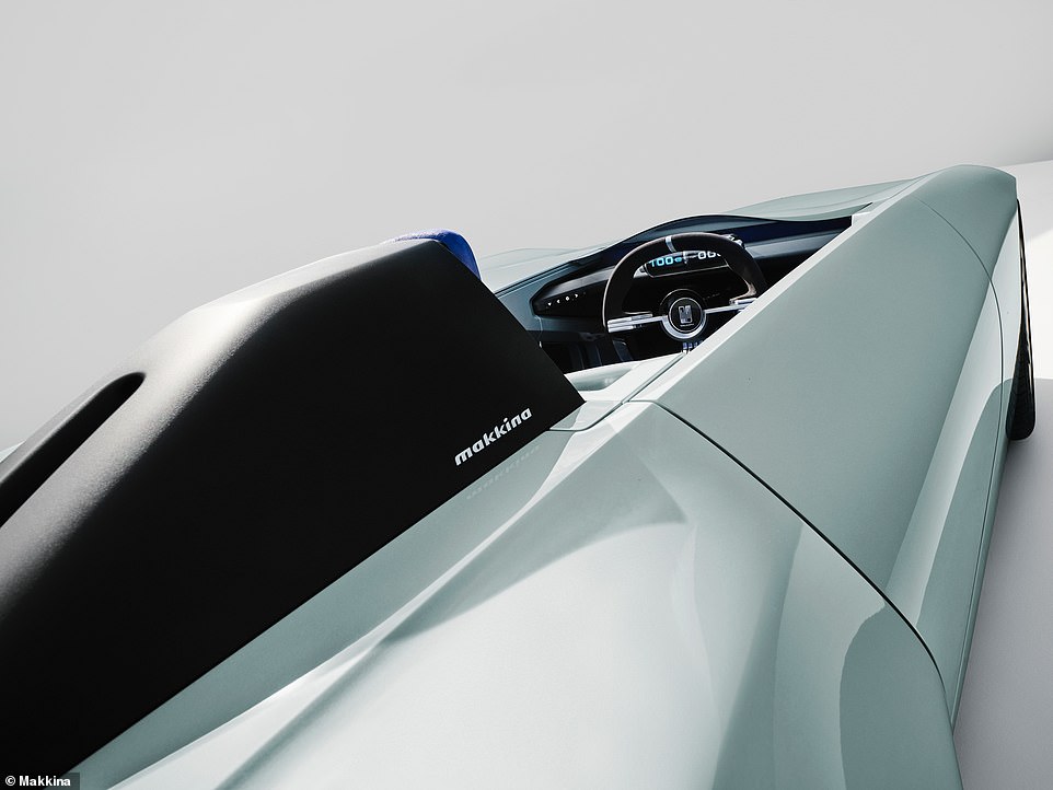 The London design studio has scrapped the TR2's wing mirrors in favour of a discreet rear-view camera so that it can retain clean bodywork lines