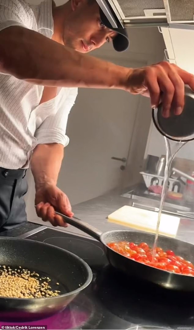 Cedrik Lorenzen, ein in der Schweiz geborener Konditor, hat mit seinen Kochvideos mehr als vier Millionen Follower auf TikTok und zwei Millionen auf Instagram