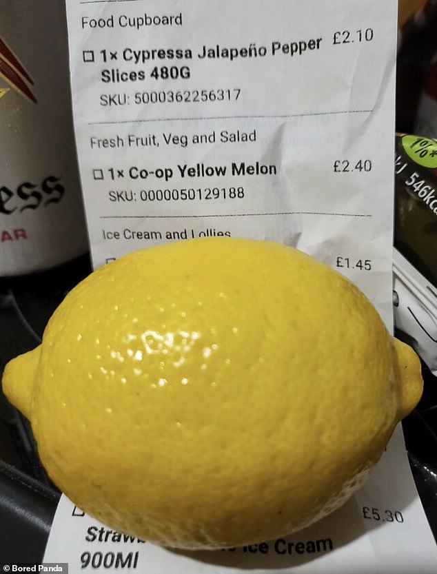 Das ist nicht in Ordnung: An einem anderen Ort bestellte eine Person aus Großbritannien eine Melone zu ihren Einkäufen – nur um stattdessen eine Zitrone im Wert von 2,40 £ zu erhalten