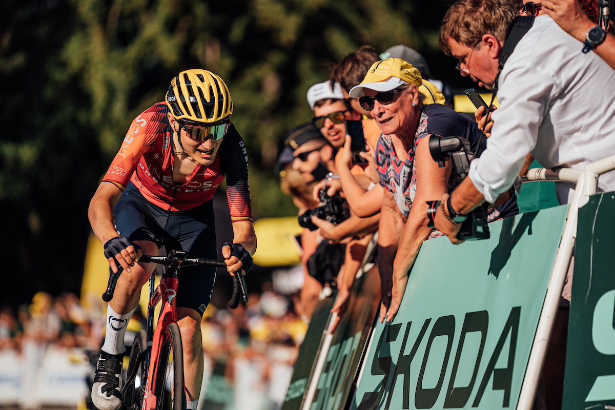Tour de France: Carlos Rodriguez (Ineos Grenadiers) auf Etappe 15