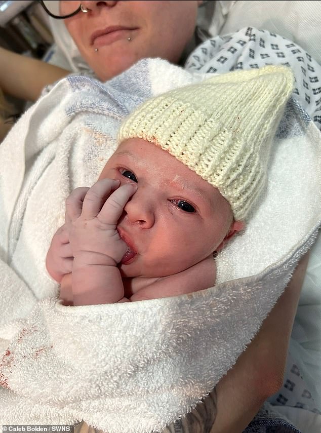 Das gesunde Baby Isla-Rae Bolden wurde im Mai im West Suffolk Krankenhaus geboren
