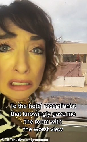 Die American-Horror-Story-Schauspielerin Naomi Grossman war entsetzt, als sie in ihr Hotelzimmer kam
