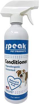 Speak Pet Products Natural Leave-in Conditioning Spray