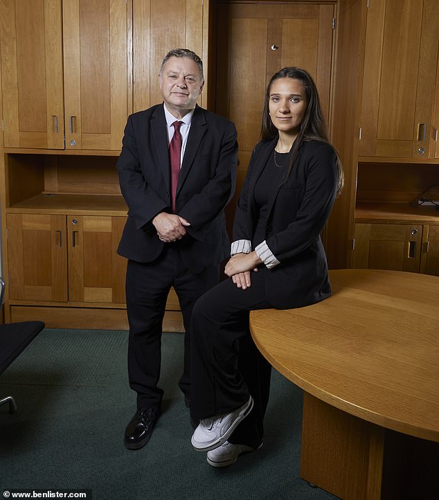 Earlier this month, Ranem travelled down for a meeting with the Foreign Office to plead her case with the help of her constituency MP Mike Amesbury (left), who has said he will do everything in his power to help her