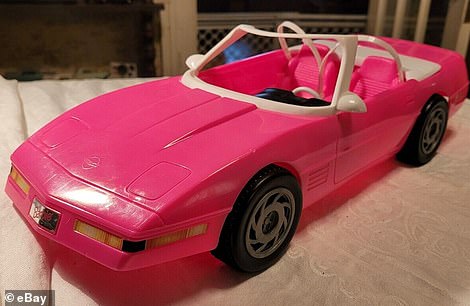 Staying close to home, other nineties US motors came in the shape of a 1994 Corvette, obviously in hot pink!