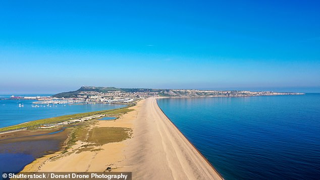 CHESIL BEACH, PORTLAND, DORSET: Chesil Beach, part of the Jurassic Coast World Heritage Site, is a stunning 18-mile-long shingle barrier beach that isn't just one of Dorset's most iconic landmarks, but also one of Britain's