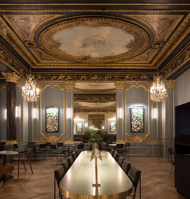 In the heart of Paris lies the Boulevard des Capucines store, which has undergone extensive design work to restore some of the building’s historic features