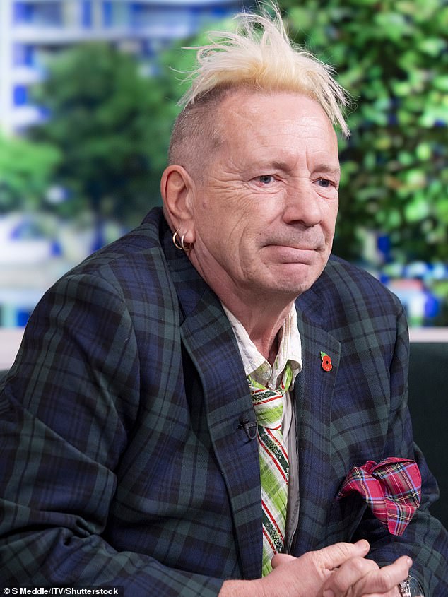 Sex Pistol Johnny Rotten (im Bild letztes Jahr) sagte, er werde von einer Stalkerin belästigt