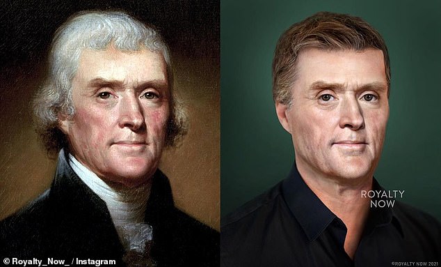 Thomas Jefferson was an American statesman, diplomat, lawyer, architect and philosopher, and Founding Father who served as the third president between 1801 and 1809