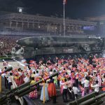 Russian, Chinese officials join Kim Jong Un at North Korea military parade