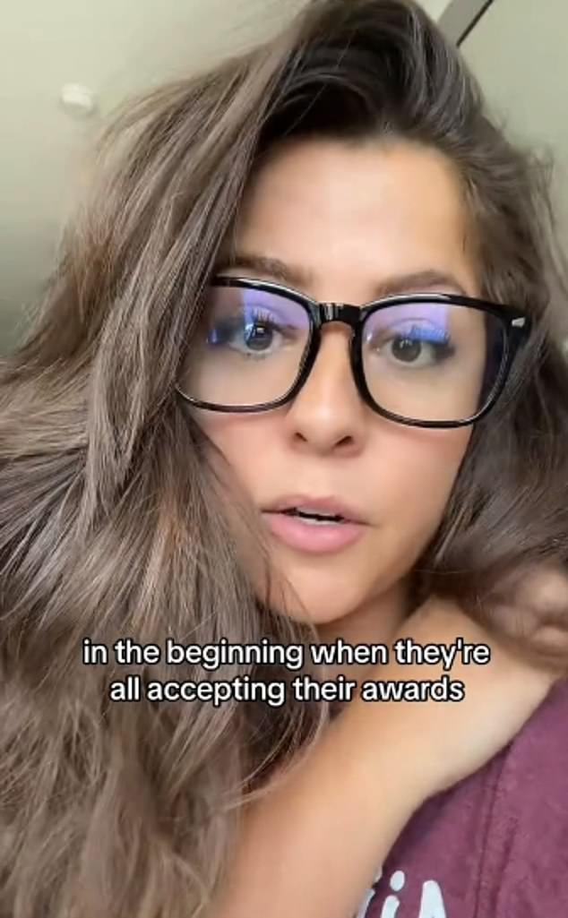 On TikTok Brittney Garcia-Dumas (pictured), 34, from Arlington, Texas, unpacked the special scene that some say has made them feel 'empowered'