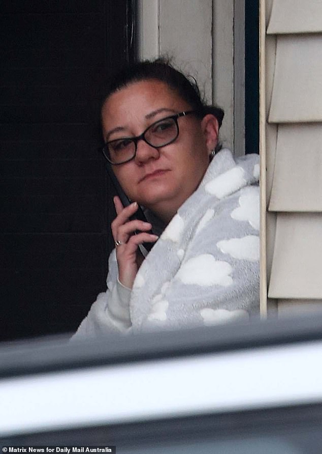 Shyanne-Lee's mother Bobbi-Lee Ketchell is pictured at her Burnie home on Saturday