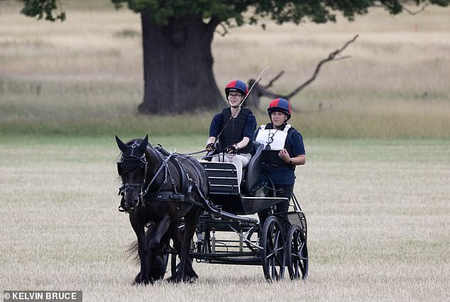 The 19-year-old daughter of Prince Edward and Sophie, Duchess of Edinburgh is a keen equestrian like her late grandfather Prince Philip has competed in carriage-driving competitions