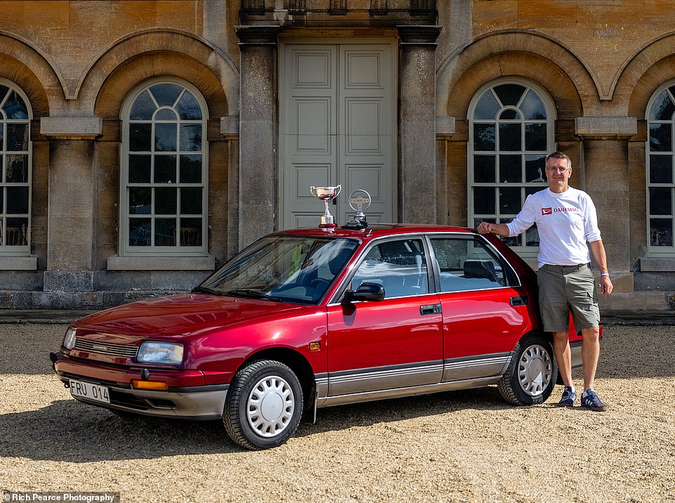 Stephen Pike took the top honour with his beloved 1991 Daihatsu Applause receiving an ovation of its own when he was handed the Concours d'Ordinaire trophy
