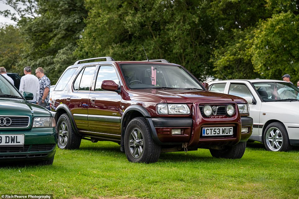 Even cars like the Vauxhall Frontera are appreciated at the Festival of the Unexceptional