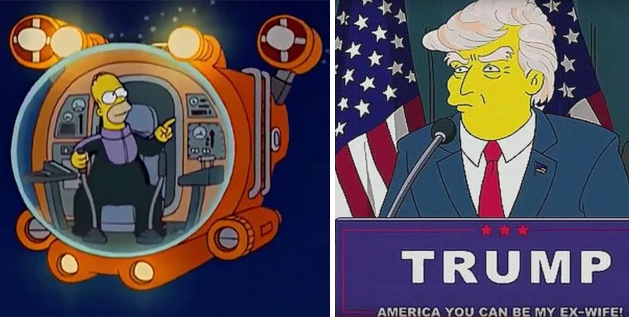 24 Mal haben „Die Simpsons“ die Zukunft genau vorhergesagt