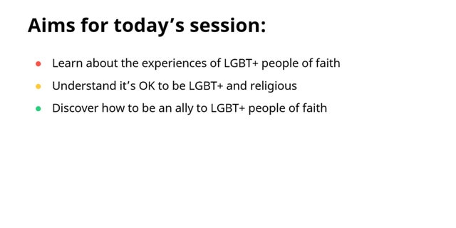 Folie „Just Like Us“ über LGBT+ und Religion