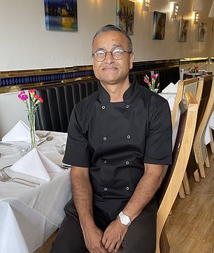 Karim Ullah, Inhaber des Restaurants Brohmon in Essex, ist vor drei Monaten TikTok beigetreten