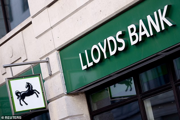 Shares in Lloyds fell after it revealed a fresh £662million charge for bad loans